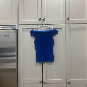 Babaton Royal Blue Knit Top